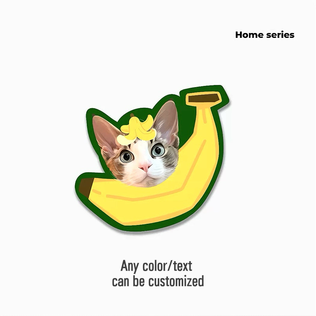 Hand-Drawn Design Pet Custom Irregular-Shaped Pillow