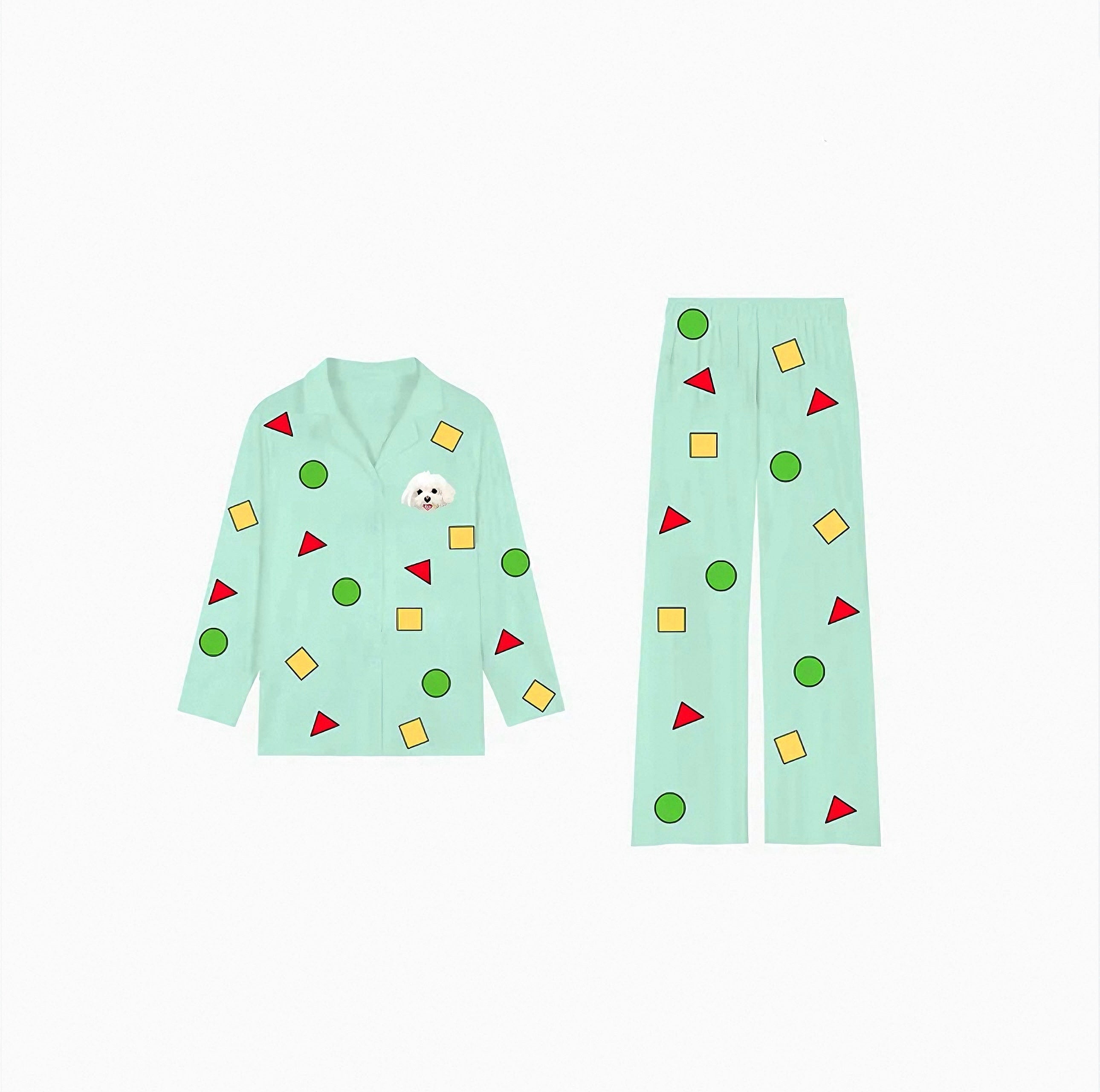Pet custom home wear pajamas