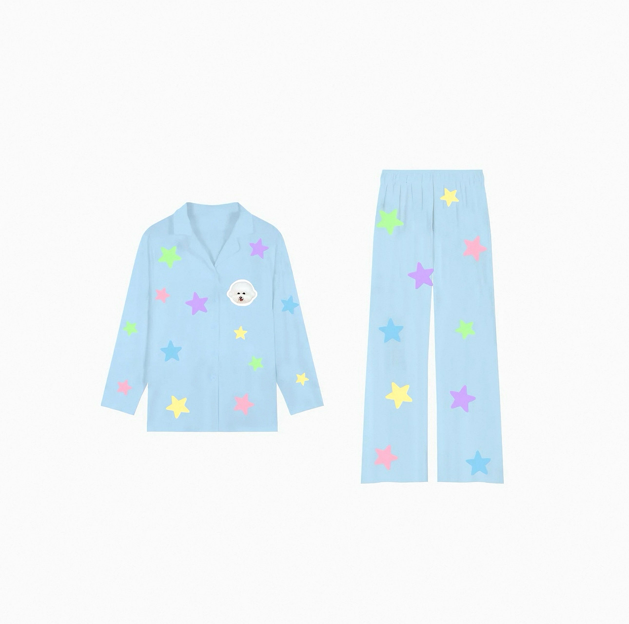 Pet custom home wear pajamas