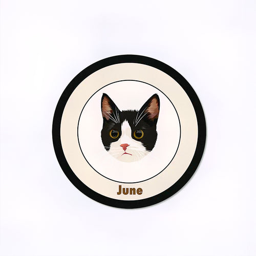 Custom Pet Rug - Personalized Cat & Dog Mat with Name | Non-Slip Plush Blanket | Pet Lover Gift