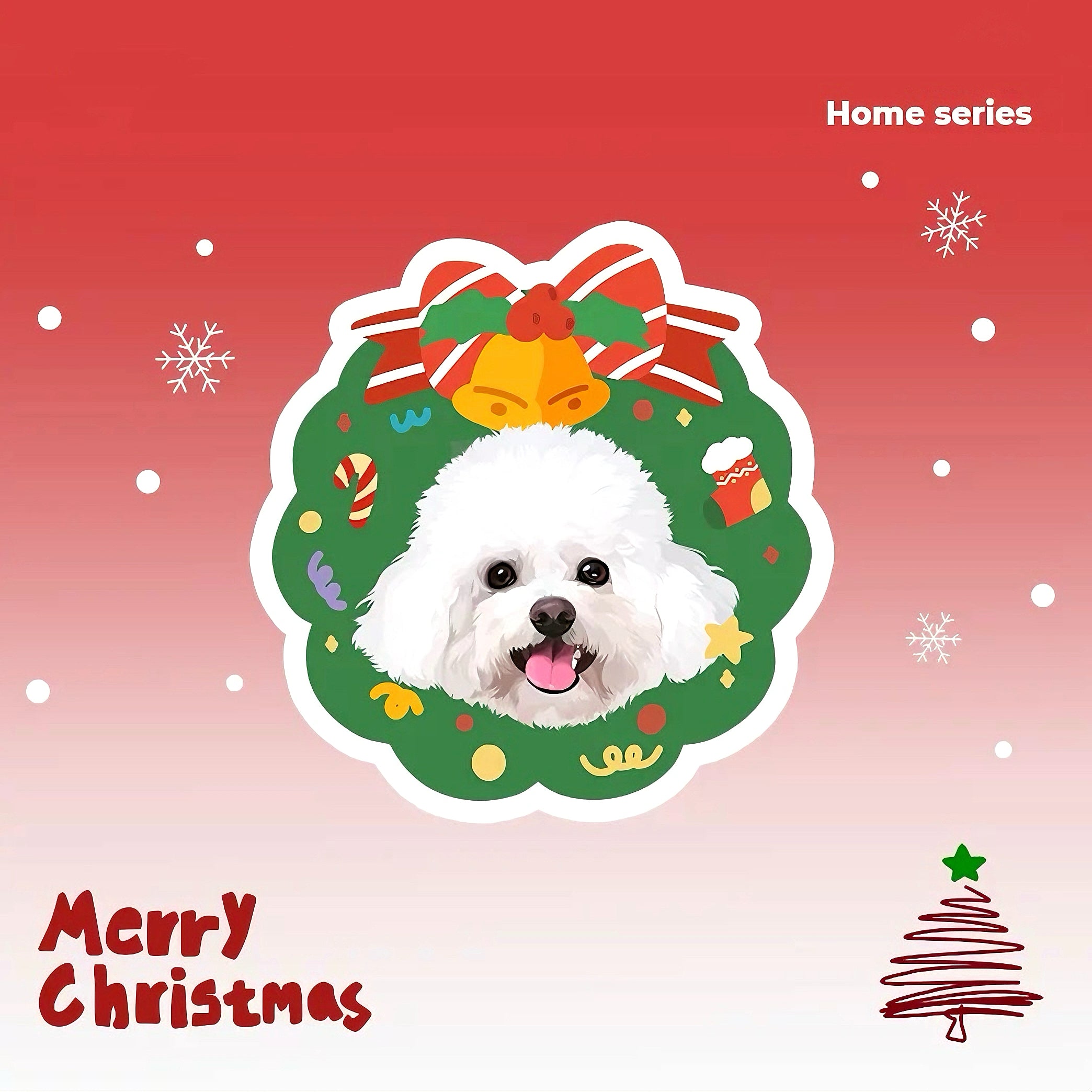 Hand-Drawn Design Pet Custom Irregular-Shaped Pillow