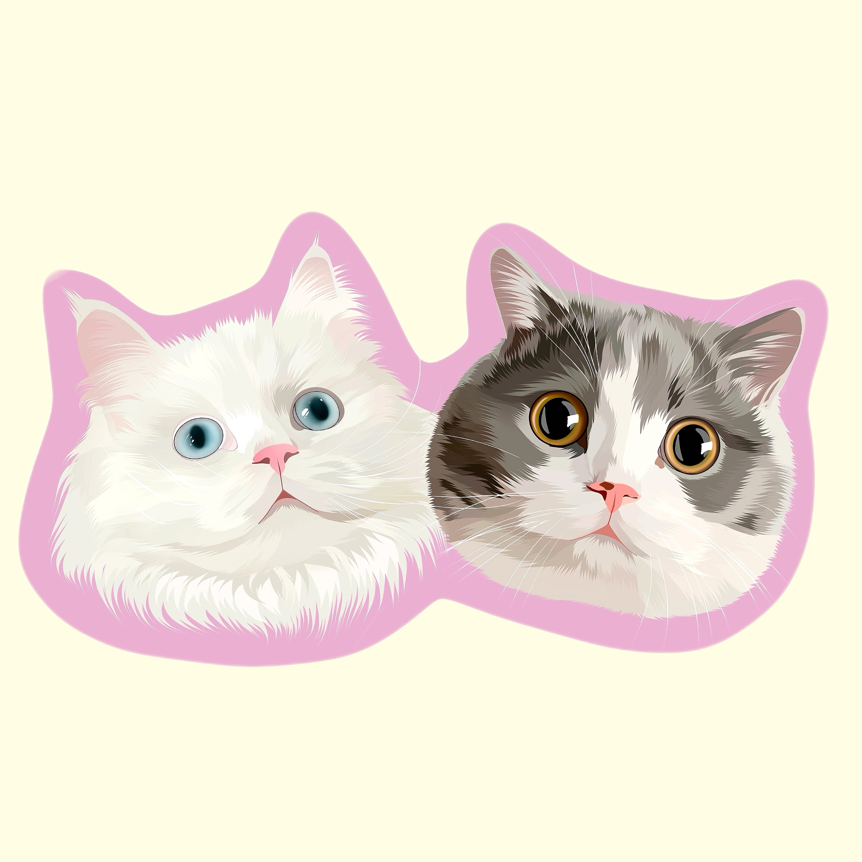 Custom Hand-Painted Pet Portrait – Original Artwork, Personalized Gift